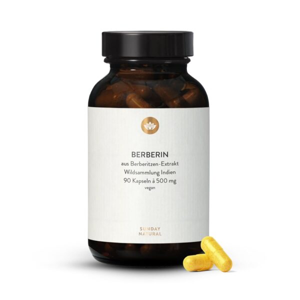 Berberina 500 mg Cápsulas