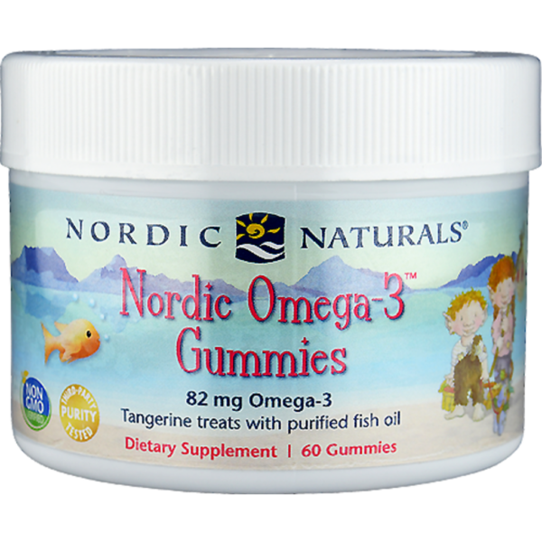 Nordic Omega-3 Gummies, 60 comprimidos masticables