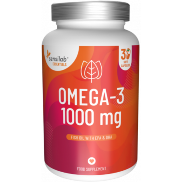 Essentials - Omega-3 1000 mg, 30 cápsulas blandas
