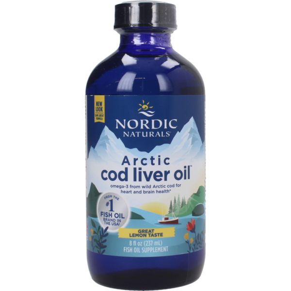 Arctic Cod Liver Oil - Limón, 237 ml