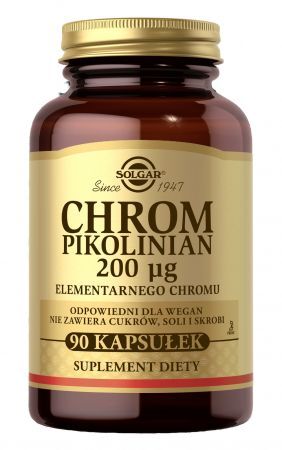 SOLGAR Picolinato de cromo 90 cápsulas